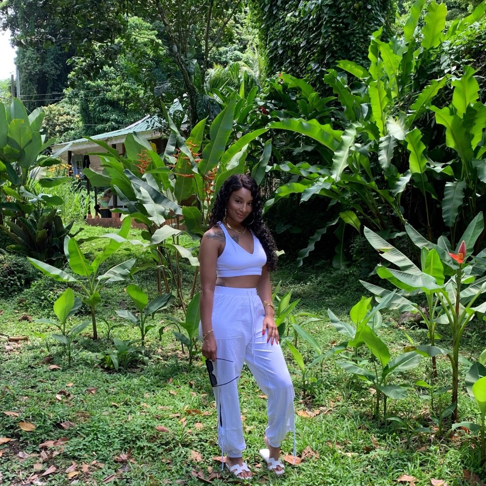 Comfy White Two Piece Set